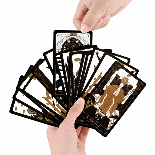 TAROT cards Golden Deck photo 10