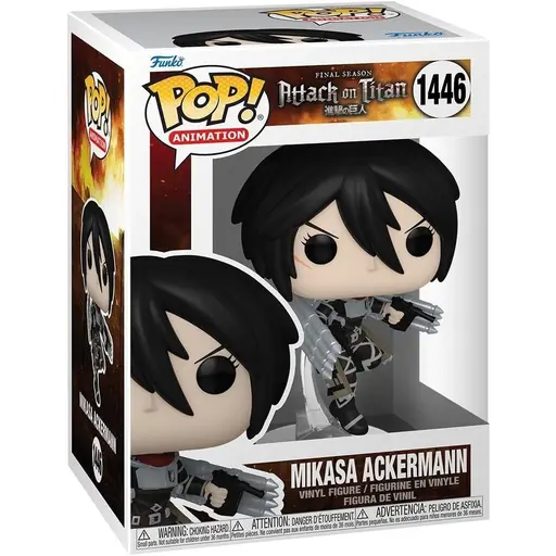 Figurine Funko POP. Attack on Titans - Mikasa Ackerman