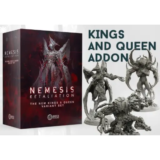 Board Game Nemesis - Retaliation - New Kings & Queen Variant Set photo 2