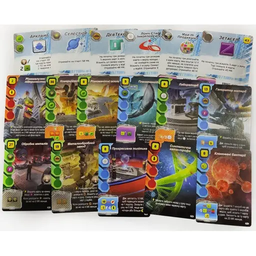 Промокарти для гри Тераформування Марса - Експедиція Арес