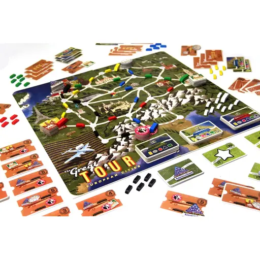 Настільна гра Чудова подорож (The Great Tour: European Cities) photo 3
