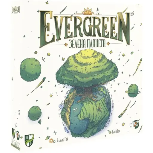 Board Game Evergreen - Green planet