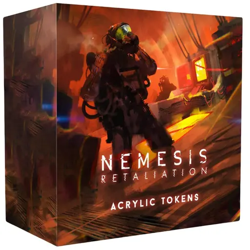 Acrylic Tokens for the Game Nemesis - Retaliation