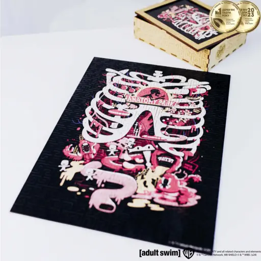 Дерев`яний пазл-лабіринт Рік і Морті - Парк анатомії XL (180) photo 6