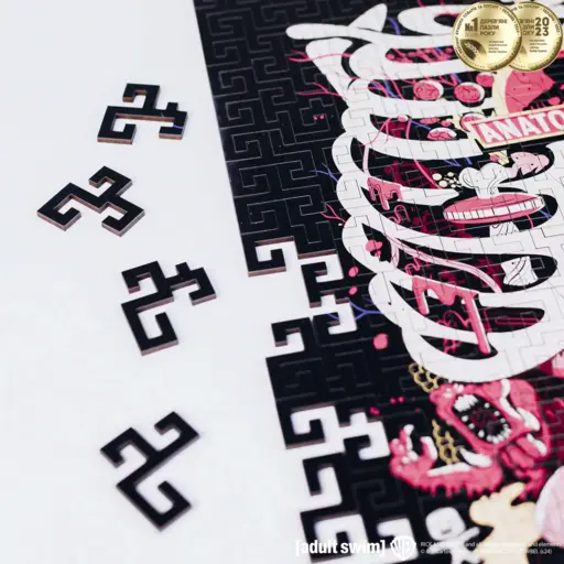 Дерев`яний пазл-лабіринт Рік і Морті - Парк анатомії XL (180) photo 4