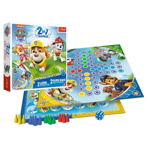 Board Game Ludo + Pups Race 2 in 1 - Paw Patrol photo 4