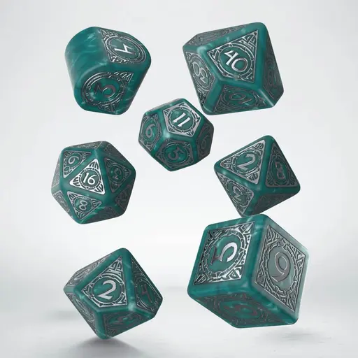Modern Dice Set Viking - Mjolnir photo 3