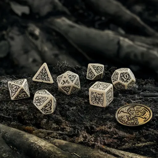 Dice Set The Witcher. Leshen - The Master of Crows photo 4