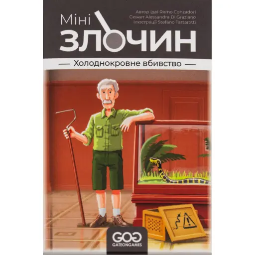 Board Game Mini Crimes - Homicide in Cold Blood