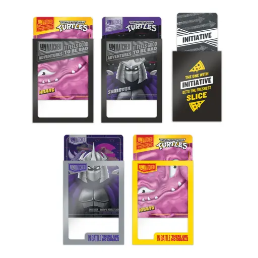 Board Game Unmatched Adventures - TMNT - Sleeve Pack photo 3
