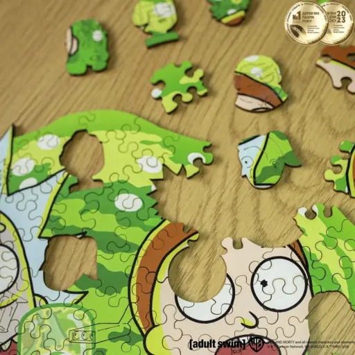 Wooden Puzzle Rick & Morty - Portal XL (196) photo 4