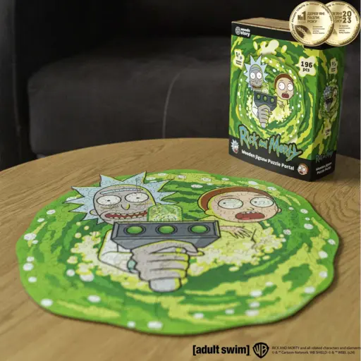 Wooden Puzzle Rick & Morty - Portal XL (196) photo 7