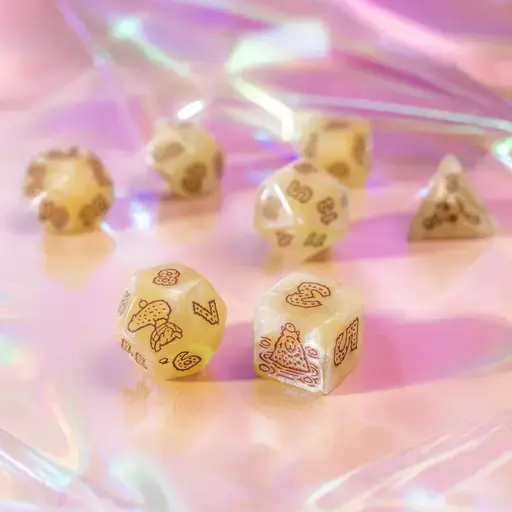 Набір кубиків Capybara Dice Set - Sleepie photo 2