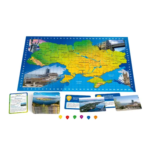 Настільна гра Відгадай локацію Україна photo 4