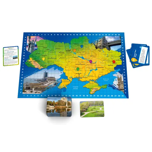 Настільна гра Відгадай локацію Україна photo 3