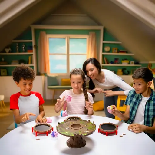 Настільна гра Хрюшки – попригушки (Pigs on Trampolines) photo 7