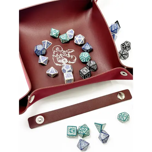Dice Tray Dragon (burgundy) photo 5