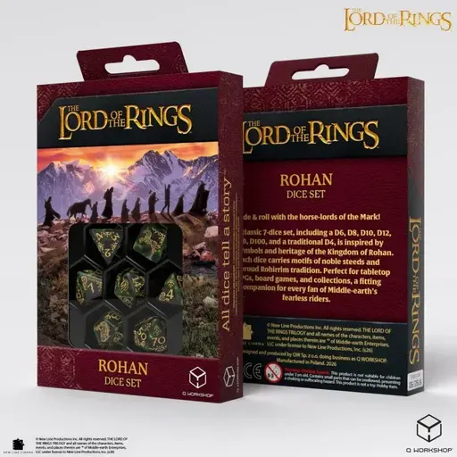 Набір кубиків The Lord of the Rings - Rohan Dice Set