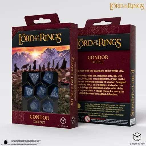 Набір кубиків The Lord of the Rings - Gondor Dice Set
