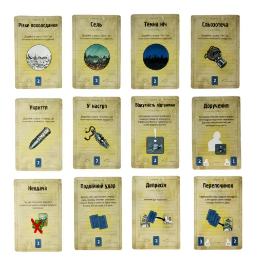 Настільна гра Побратими: Знову в бій! (The Grizzled: At Your Orders!) photo 5