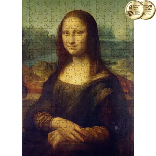Дерев`яний пазл Мона Ліза (204)