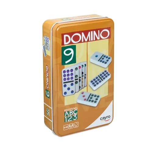 Double 9 Color Dot Dominoes