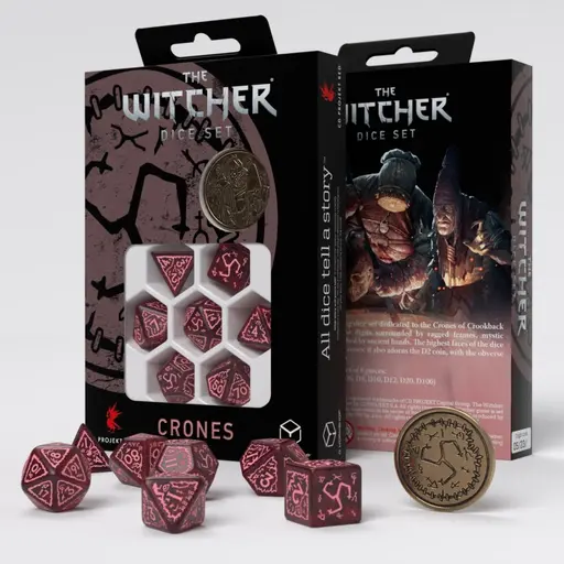 Dice Set The Witcher. Crones - Whispess