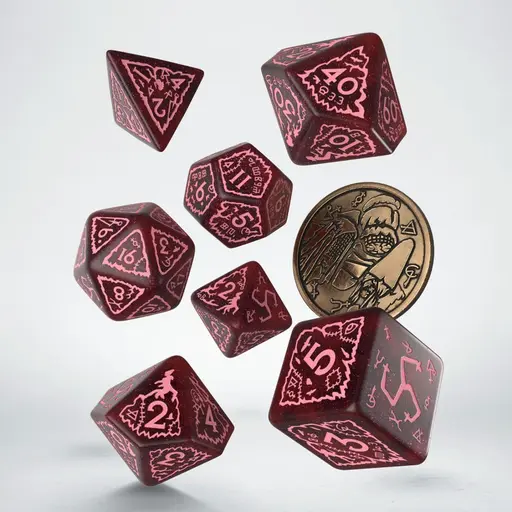 Dice Set The Witcher. Crones - Whispess photo 2