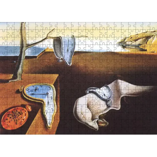 Wooden Puzzle The Persistence of Memory (204)
