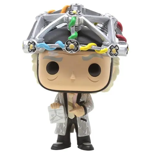 Figurine Funko POP. Back to the Future - Doc with Helmet