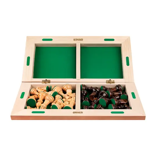 Brown Wooden Chess (40 x 20 x 5.5 cm) photo 2