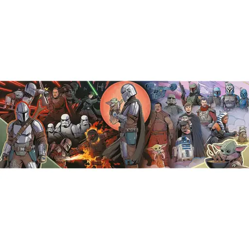 Панорамний пазл Зоряні Війни - Пригоди Мандалорця (1000) photo 2