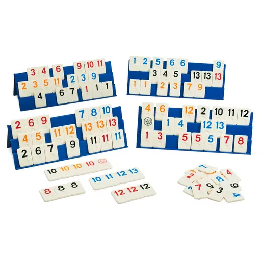 Настільна гра Класична Руммі в дорожній сумці з великими фішками photo 3