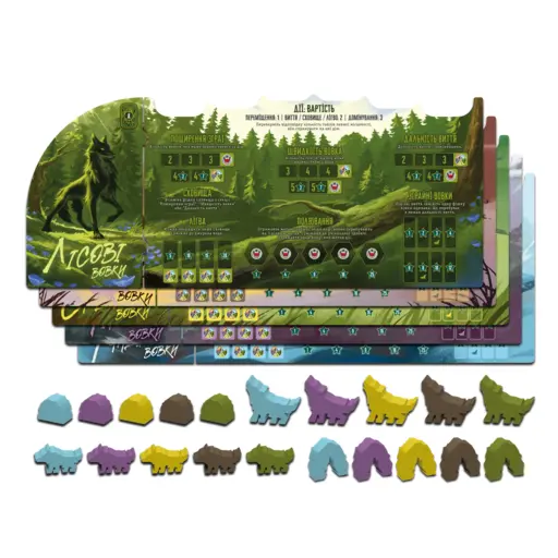 Board Game Зграя (The Wolves) photo 4