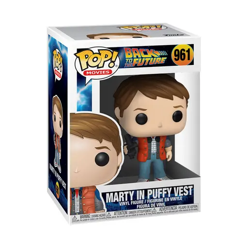 Figurine Funko POP. Back to the Future - Marty in Puffy Vest photo 2