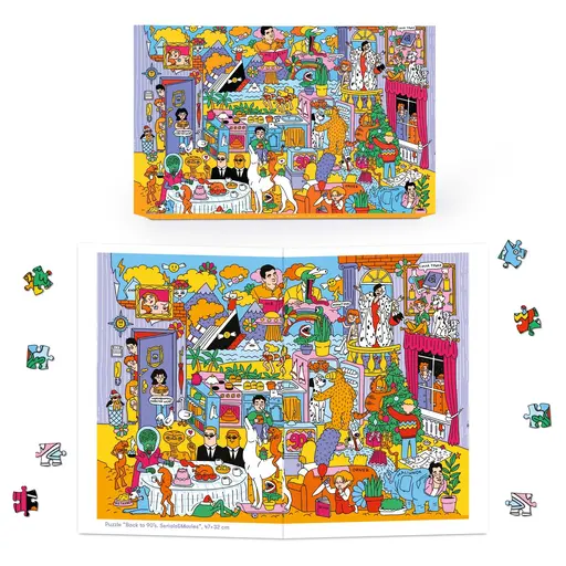 Пазл Назад в 90-ті - Серіали та фільми (500) photo 4