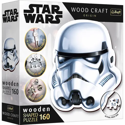 Wooden Puzzle Star Wars - Stormtrooper Helmet (160)