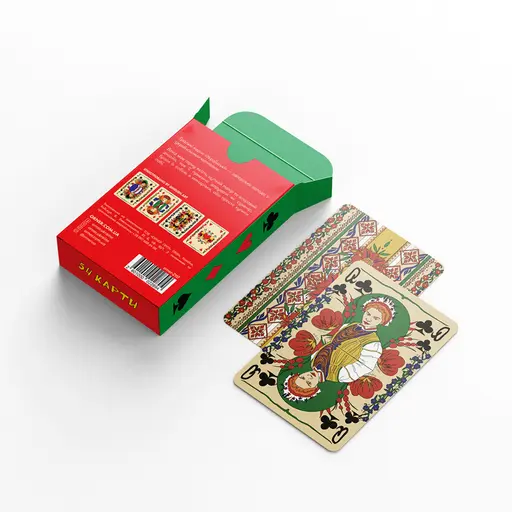 Playing cards Ukrainian photo 7