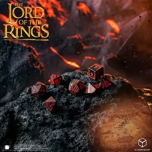 Набір кубиків The Lord of the Rings - Mordor Dice Set photo 3