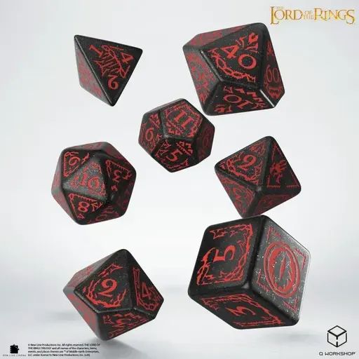 Набір кубиків The Lord of the Rings - Mordor Dice Set photo 2