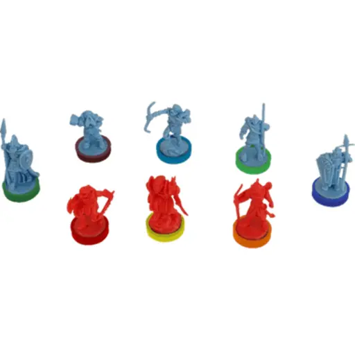 Набір кольорових кілець для гри Війна Персня