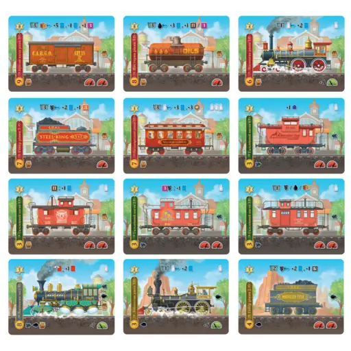 Board Game Острів Залізниць (Isle of Trains: All Aboard) photo 8