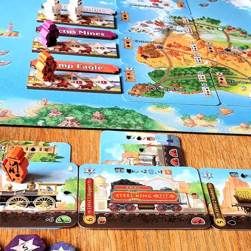 Board Game Острів Залізниць (Isle of Trains: All Aboard) photo 4