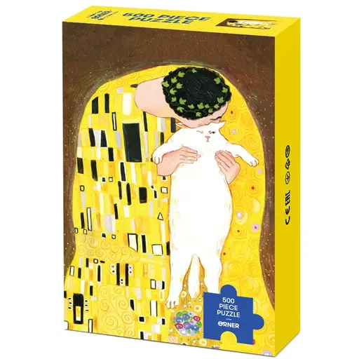 Puzzle Gustav Klimt - Cat`s Kiss (500)