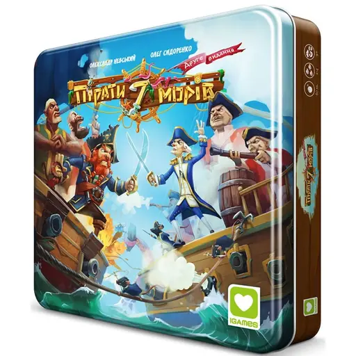 Настільна гра Пірати 7 морів