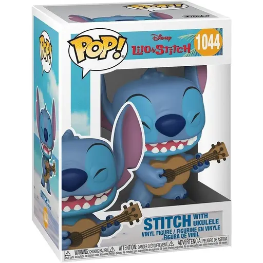 Figurine Funko POP. Lilo & Stitch - Stitch with Ukelele