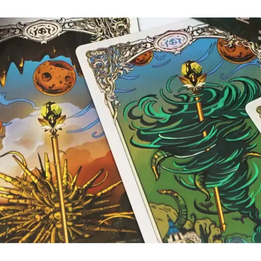 TAROT Cards Cthulhu - Lords of Evil Spirits (Color deck) photo 6