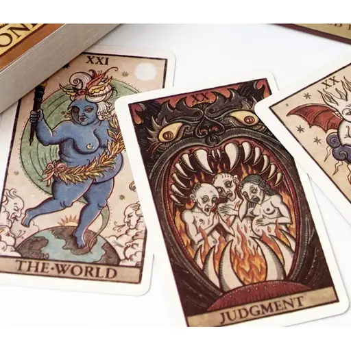 TAROT Cards Trionfi Della Luna photo 3