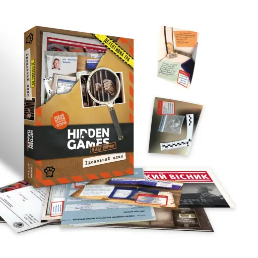Board Game Hidden Games - Case 1. The Perfect Plan photo 2