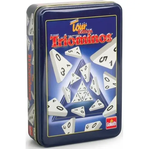 Board Game Triominos Travel Tour edition